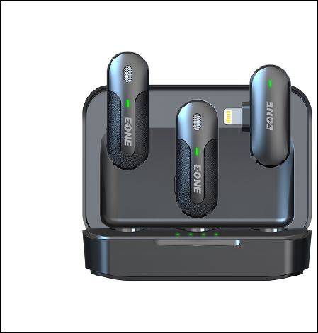 MicWave (VX)  2 Wireless Microphones with Lightning Receiver