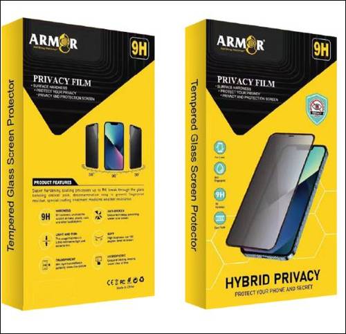 Armor Screen protection glass (fingerprint-resistant privacy)