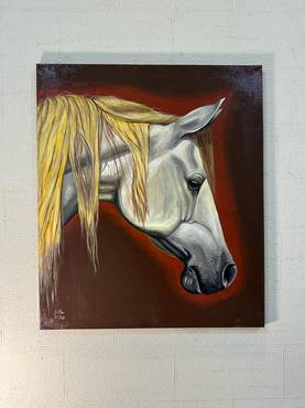 لوحة الخيل 1/  70*60 سم 