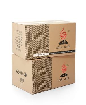 فحم حاتم - فحم قوالب طبيعي (سريع الاشتعال)