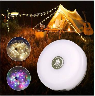فانوس وعقد إضاءة Camping Light (20 متر)