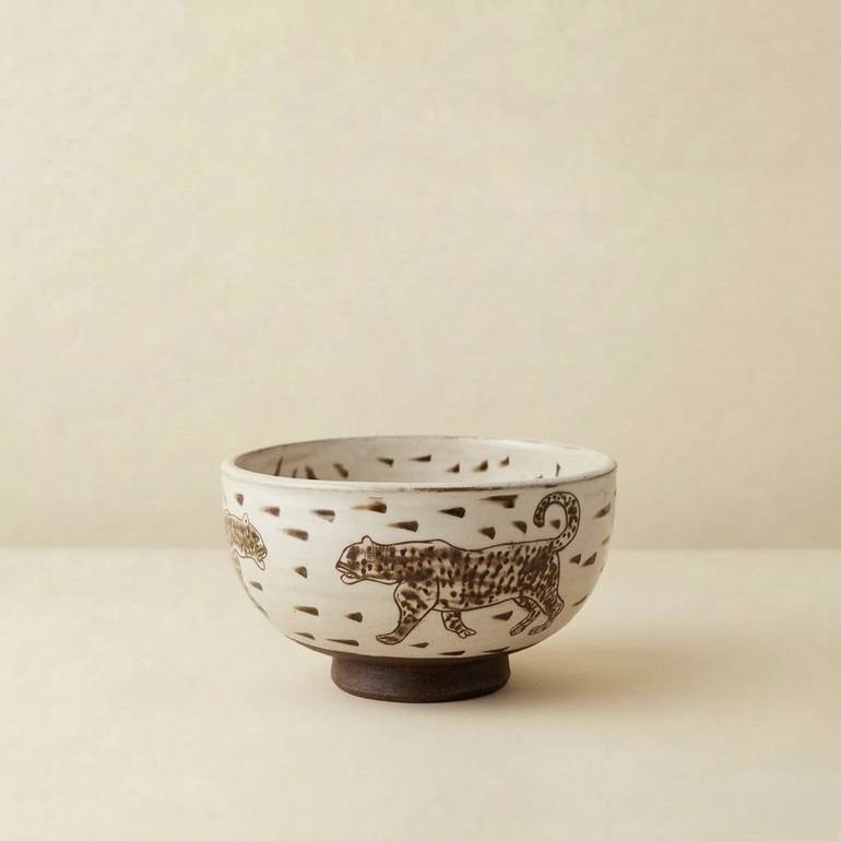 LEOPARD BOWL 15 cm