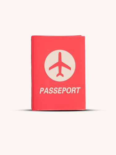 Passport cover pink