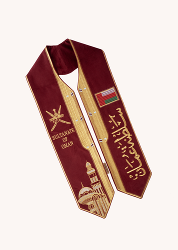 وشاح البشت العماني الفاخر 