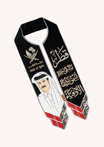 وشاح النشيد الوطني سدو - أسود