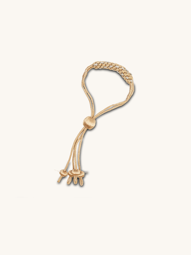 Midnight gold handband
