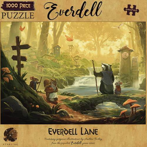 Jigsaw Puzzle: Everdell - Everdell Lane (1000 Pieces)
