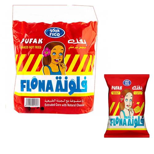 Fico Flona Flavor Puffed Corn With Cheese 20 * 15 G