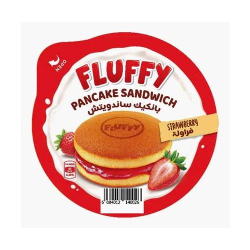 Fluffy Pancake Sandwich Strawberry Filled 37 G