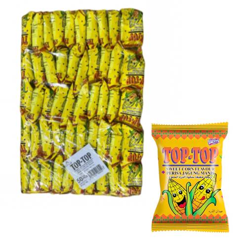Top Top Sweet Corn Flavored Snack 50 * 6 G