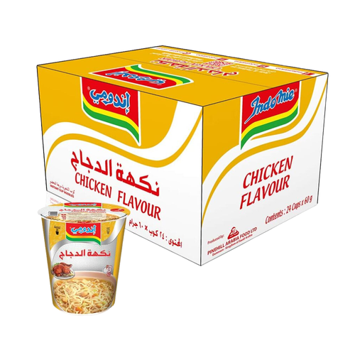  اندومي بنكهة الدجاج كأس 60جرام 24 حبة 