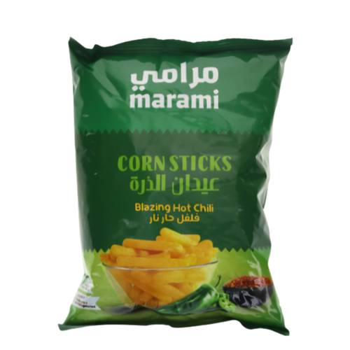 Marami Potatoes Corn Stick Hot Chilli 50 G
