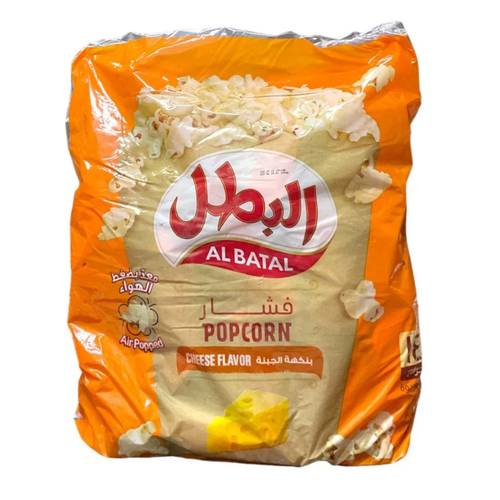 Al Batal Popcorn Cheese Flavour 18 × 16 G