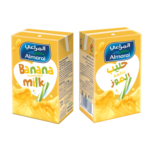  المراعي حليب بنكهة الموز 150 مل     