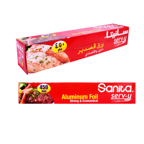 سانيتا قصدير 450 مم * 85 م
