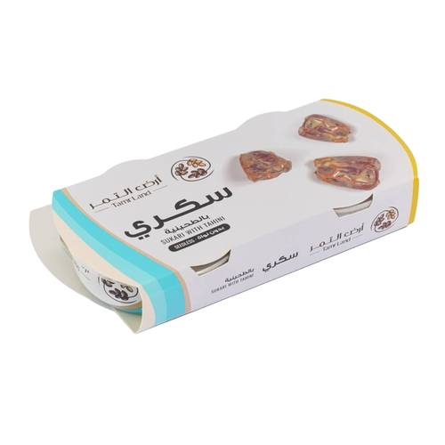 أرض التمر تمر سكري بالطحينة 2 * 200 جرام 