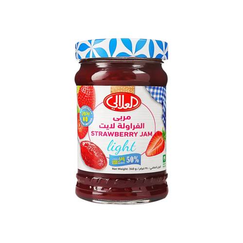 العلالي مربى فراولة لايت 340 جرام