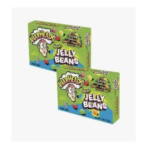 Warheads Sour Jelly Beans 113 Gr