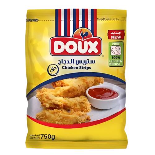 Doux Chicken Breast Strips 750 G