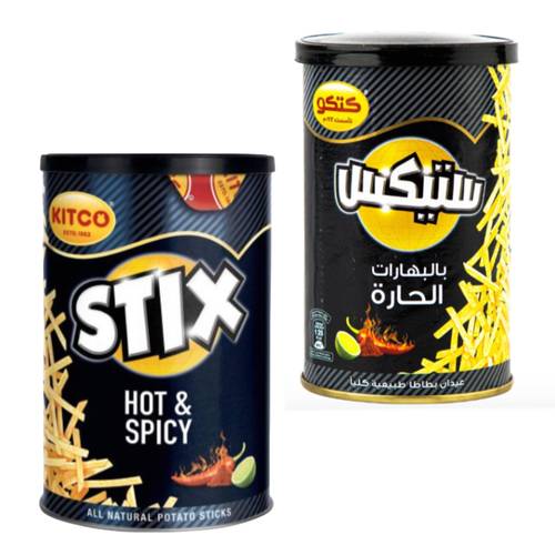 كتكو ستيكس بالبهارات الحارة 45 جرام 