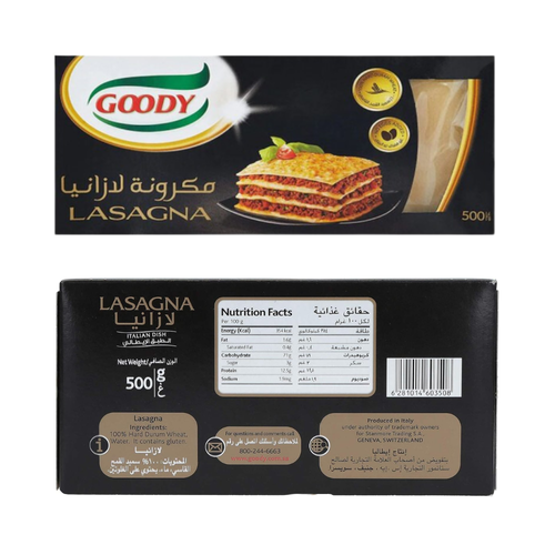 Goody Macaroni Lasagna 500 G
