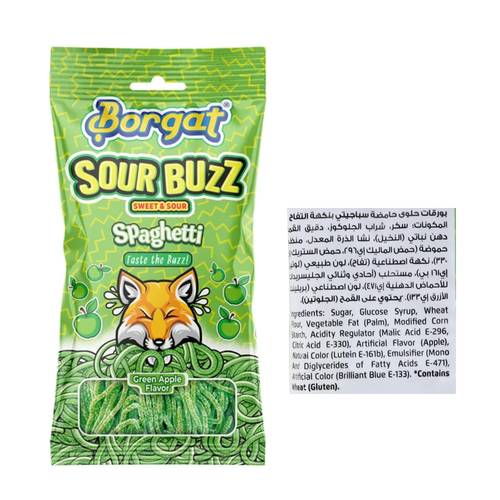 Borgat Sour Buzz Spaghetti Apple Flavor 100 G