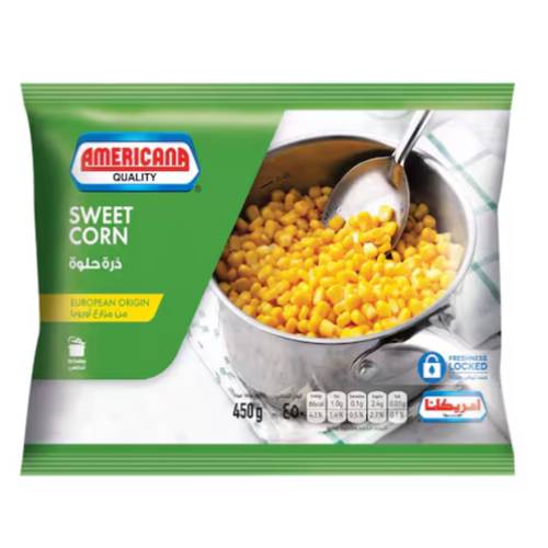 Americana Frozen Sweet Corn 450 G