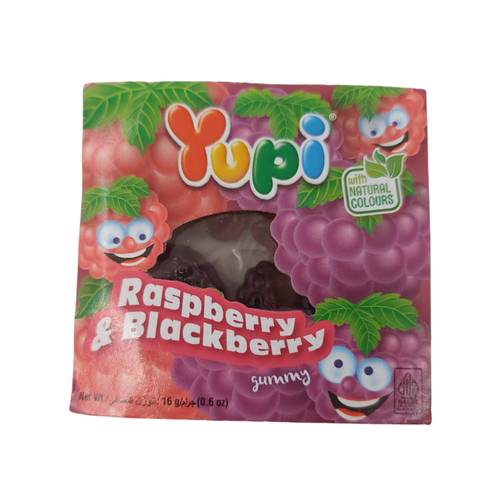 Yubi Cranberry & Blackberry Flavored Candy 16 G