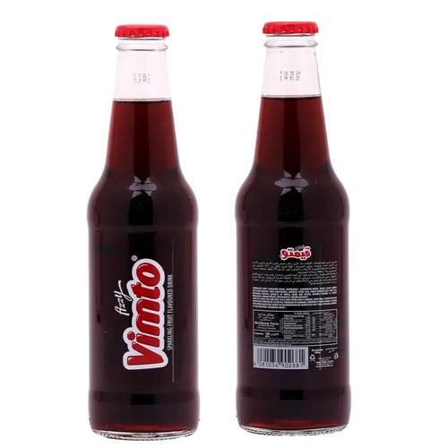 Vimto Soft Drink With Fruit Flavor Glass 330 ML