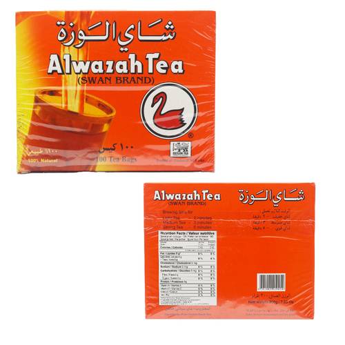 الوزة أكياس شاي 100 قطعة