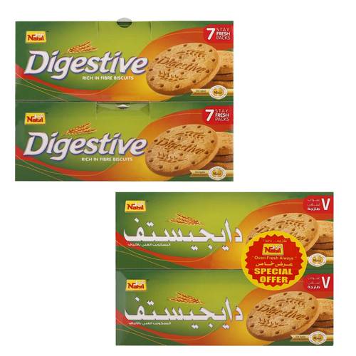 Nabil Digestive Biscuits 300 G 2 Boxes