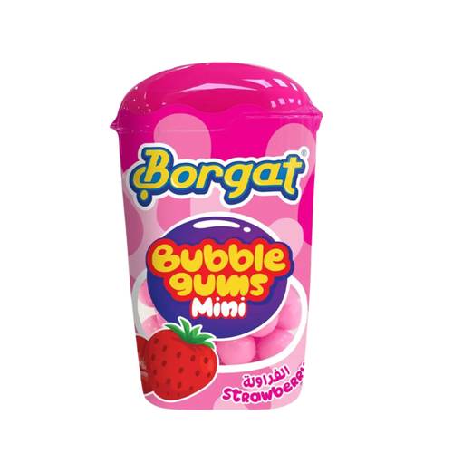 Borgat Strawberry Flavored Chewing Gum 15 G