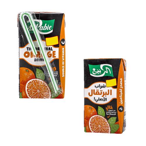 الربيع مشروب البرتقال الأصلي 125 مل
