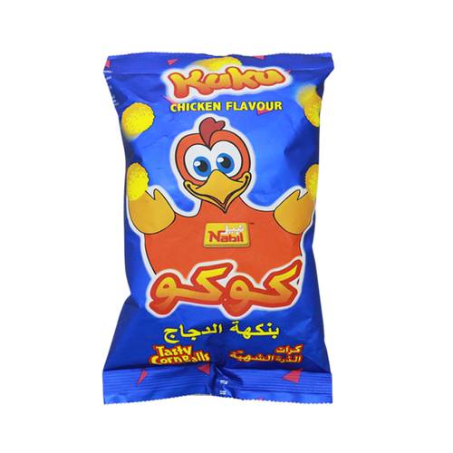Nabil Coco Corn Puffs Chicken Flavor 16 G
