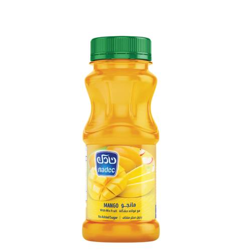 Nadec Mango Nectar Mixed Fruits Without Sugar 180 ML