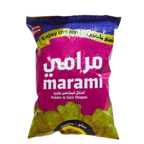 Marami Potato Shapes With Corn Chicken Flavor 12 G