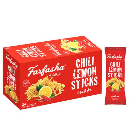 Farfasha Potato Sticks Spicy Lemon 24 PC * 15 G