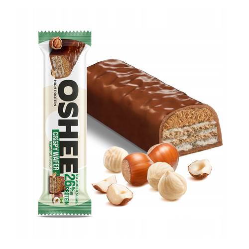 Oshi Wafer Protein Bar Crunchy Hazelnut 37 G