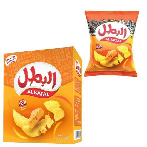 Al Batal Patato Chips Cheese 20 * 12 G