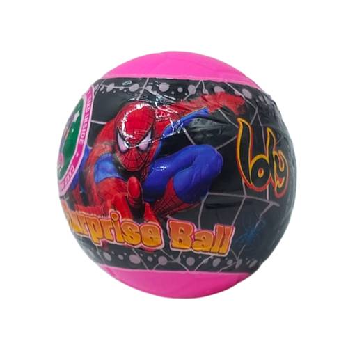  Strawberry Flavored Lollipop With Surprise Ball 3 G