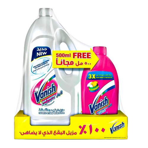 Vanish Stain Remover For White Clothes 1.8 L + 500 ML Free