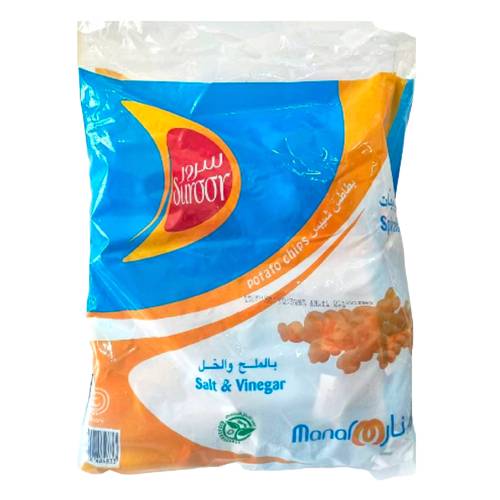  Sarour Chips Salt And Vinegar Flavor 24 PC * 18 G