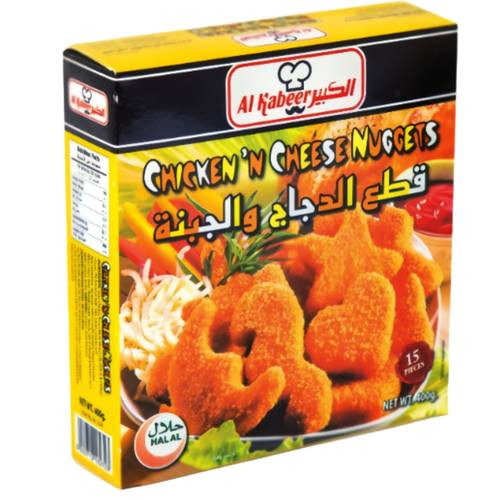 الكبير قطع الدجاج والجبنة 400 جرام