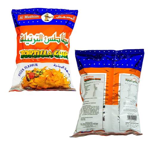 Almudhish Pizza Flavored Tortilla Chips 20 G