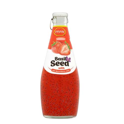 Pran Basi Seed Drink With Strawberry 290 ML