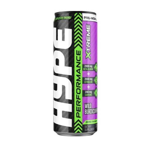 Hype Extreme Wild Blackcurrant Energy Drink 330 ML