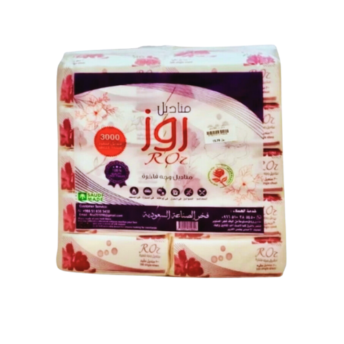 Rose Facial Tissues 300 Tissues * 10 PC