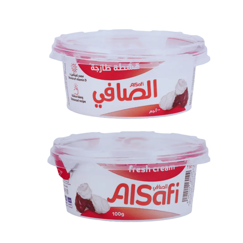 الصافي قشطة طازجة قليلة الدسم 100 جرام