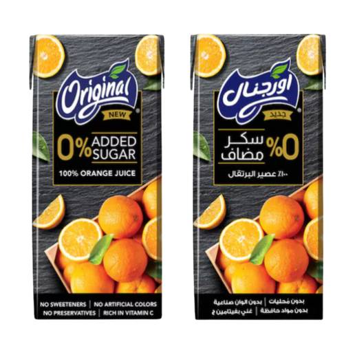 Original Orange Juice Without Added Sugar 200 ML