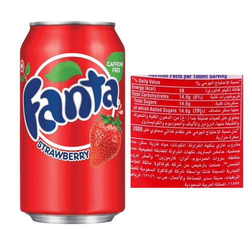 Fanta Strawberry 350 ML